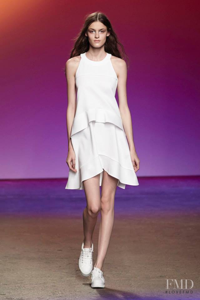 Kremi Otashliyska featured in  the iCB fashion show for Spring/Summer 2014