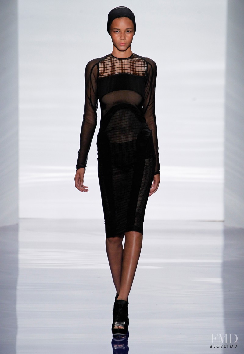 Binx Walton featured in  the Vera Wang fashion show for Spring/Summer 2014