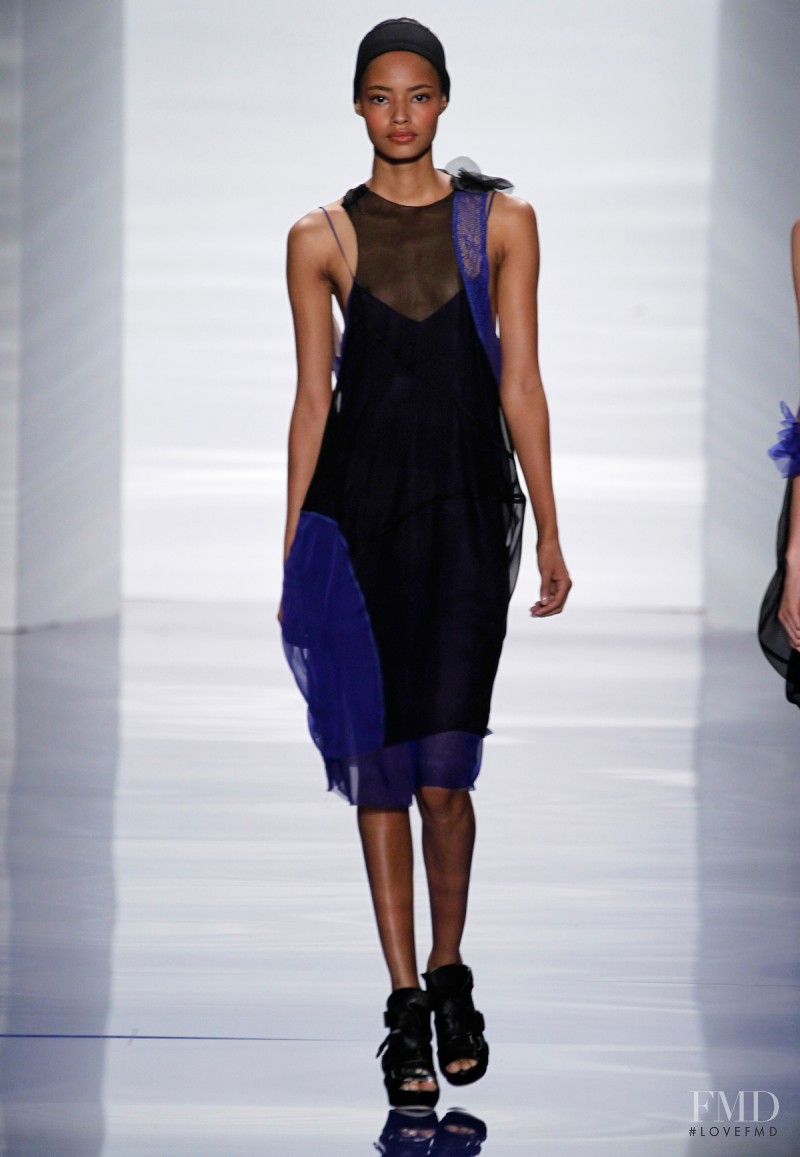 Malaika Firth featured in  the Vera Wang fashion show for Spring/Summer 2014