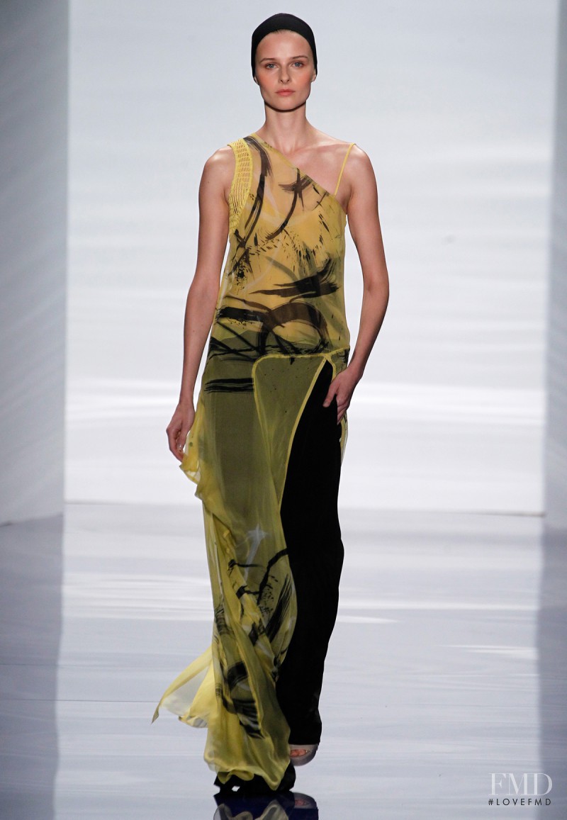Vasilisa Pavlova featured in  the Vera Wang fashion show for Spring/Summer 2014