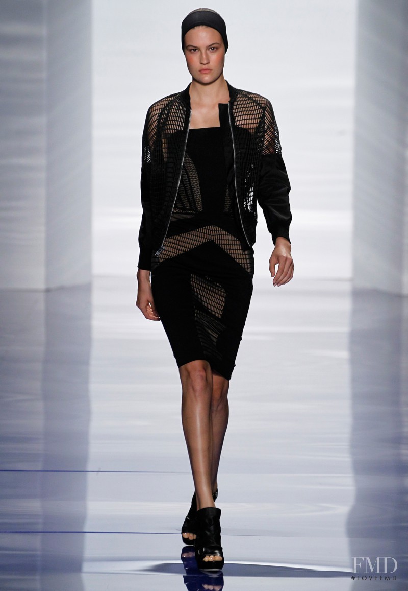 Maria Bradley featured in  the Vera Wang fashion show for Spring/Summer 2014