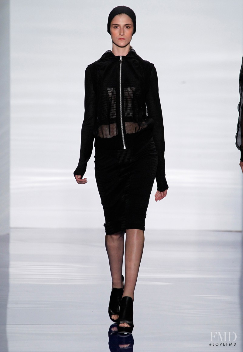 Daiane Conterato featured in  the Vera Wang fashion show for Spring/Summer 2014