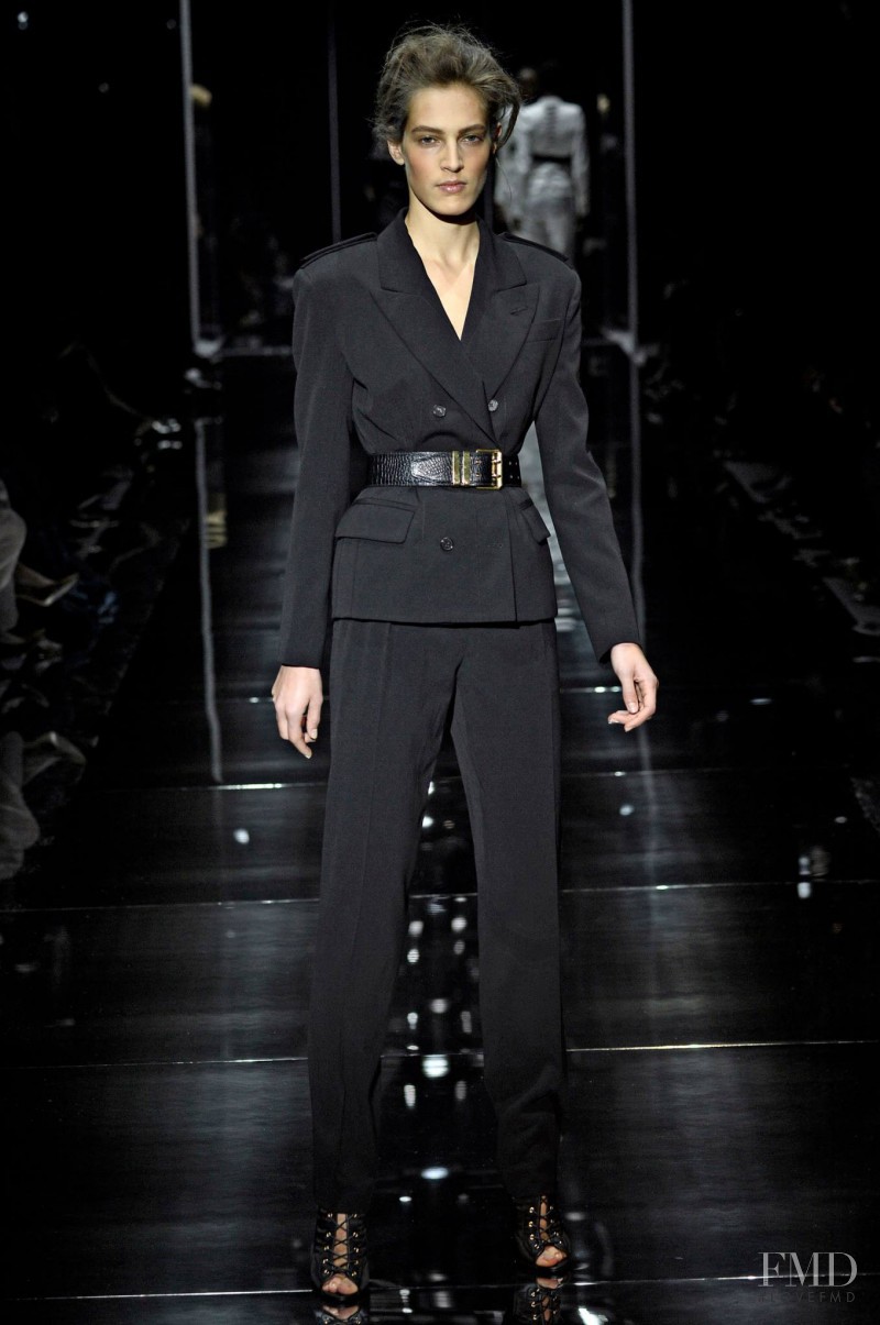 Othilia Simon featured in  the Tom Ford fashion show for Spring/Summer 2014