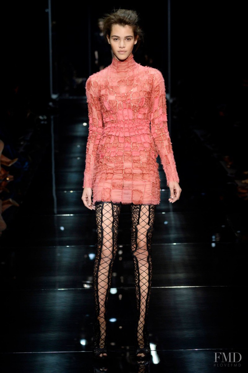 Pauline Hoarau featured in  the Tom Ford fashion show for Spring/Summer 2014
