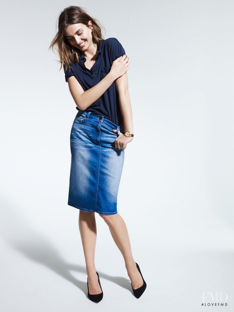 Andreea Diaconu featured in  the J.Crew lookbook for Spring 2014