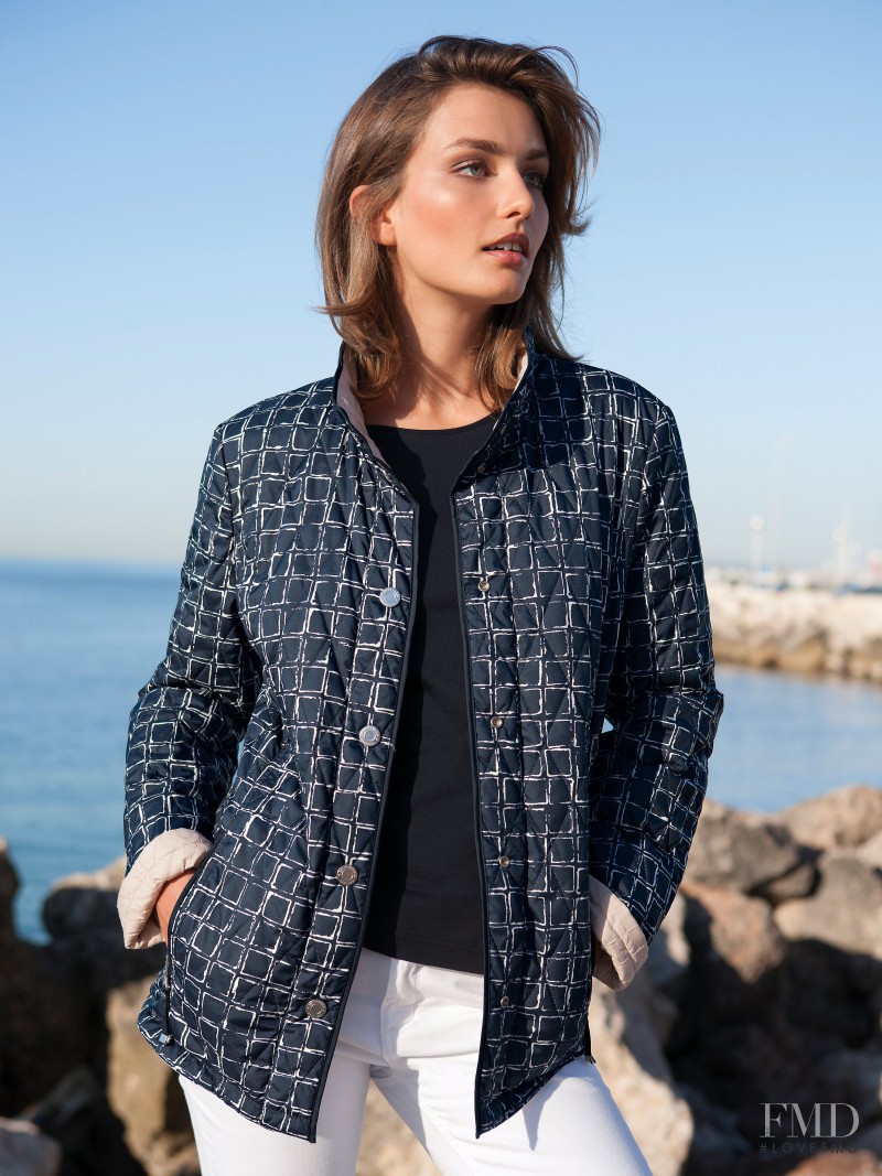 Andreea Diaconu featured in  the Peter Hahn catalogue for Spring/Summer 2014