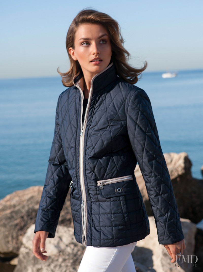 Andreea Diaconu featured in  the Peter Hahn catalogue for Spring/Summer 2014