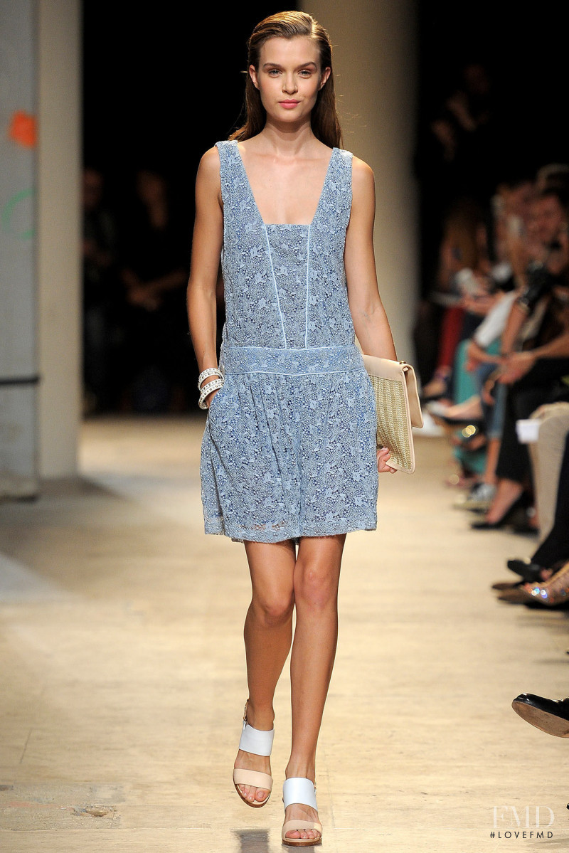 Josephine Skriver featured in  the Paul et Joe fashion show for Spring/Summer 2014