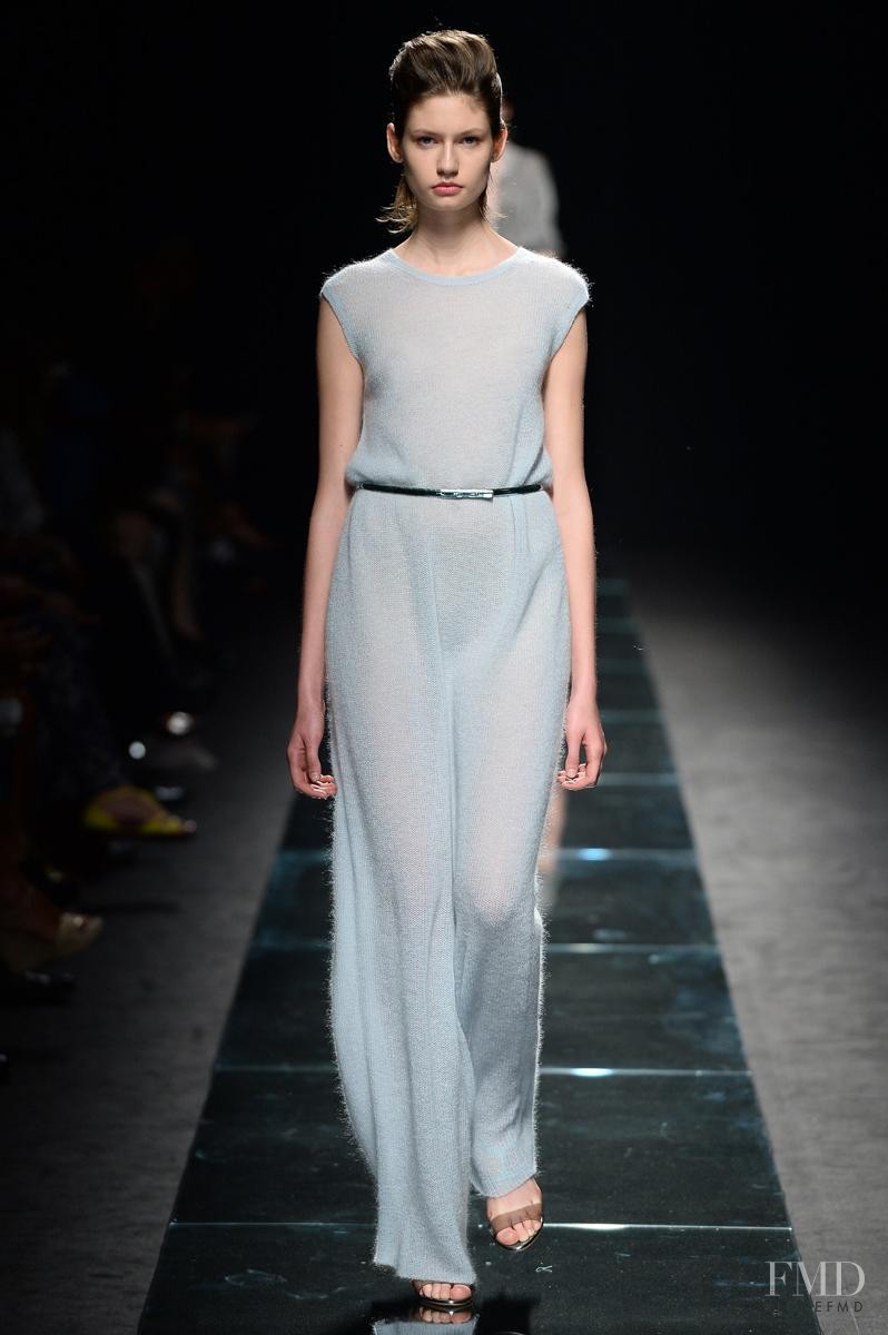 Kasia Krol featured in  the Anteprima fashion show for Spring/Summer 2014
