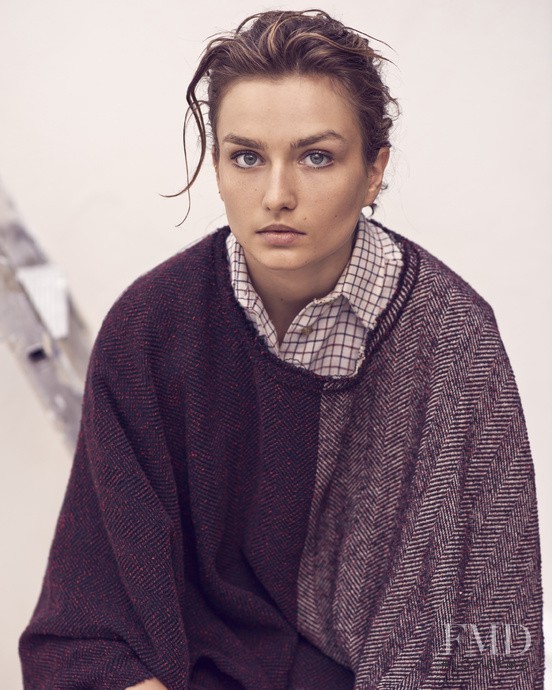 Andreea Diaconu featured in  the Isabel Marant lookbook for Resort 2014