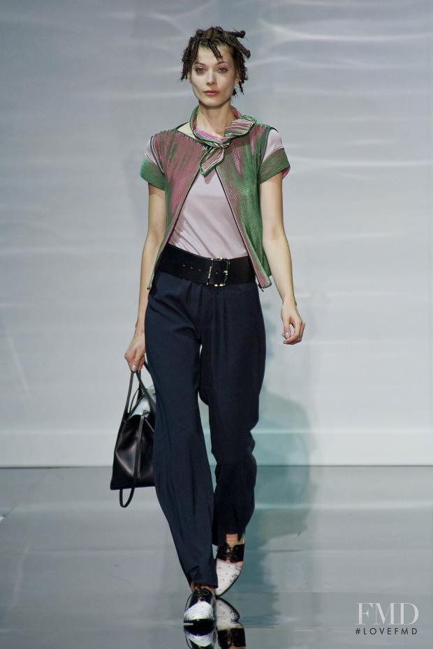 Emporio Armani fashion show for Spring/Summer 2014