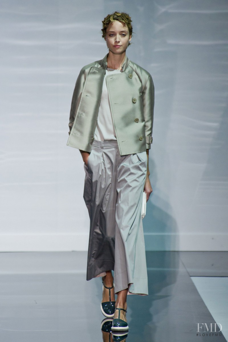 Emporio Armani fashion show for Spring/Summer 2014