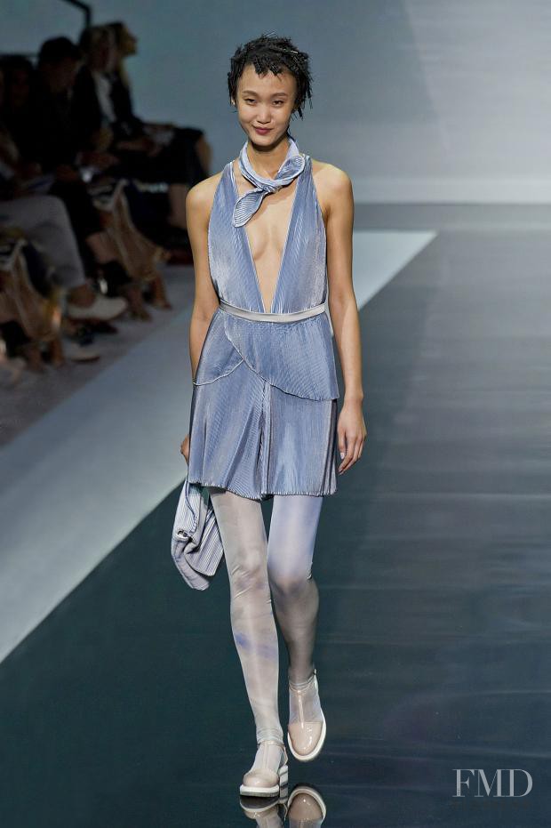 Emporio Armani fashion show for Spring/Summer 2014