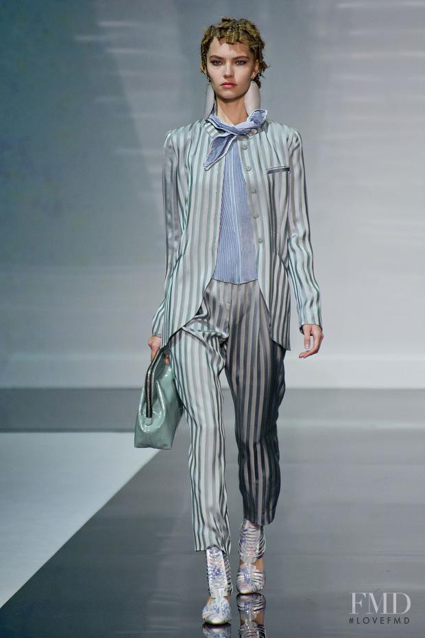 Emporio Armani fashion show for Spring/Summer 2014