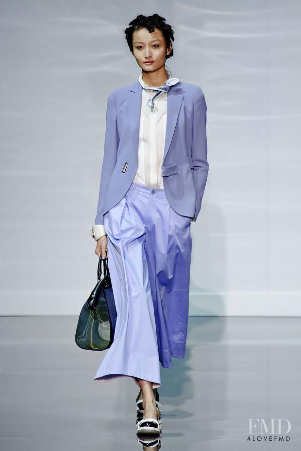 Emporio Armani fashion show for Spring/Summer 2014
