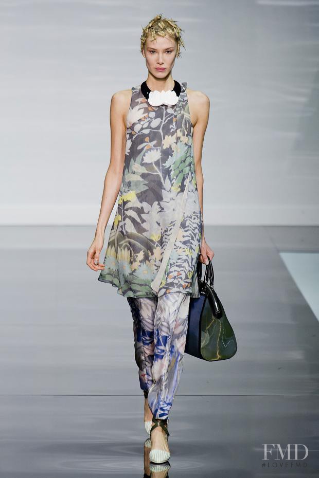 Emporio Armani fashion show for Spring/Summer 2014