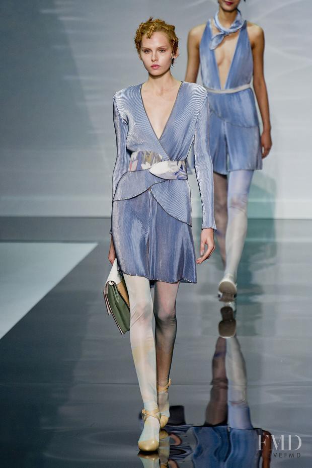 Emporio Armani fashion show for Spring/Summer 2014