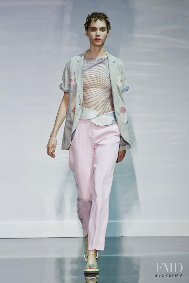 Emporio Armani fashion show for Spring/Summer 2014