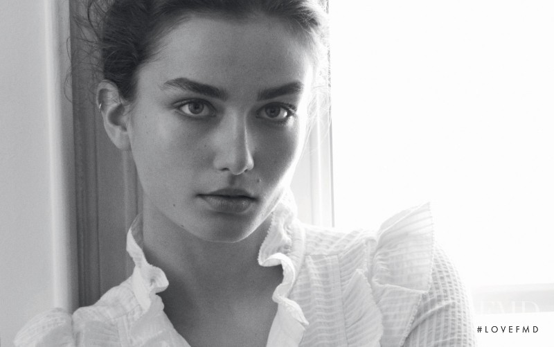 Andreea Diaconu featured in  the Isabel Marant Ã‰toile  lookbook for Autumn/Winter 2013