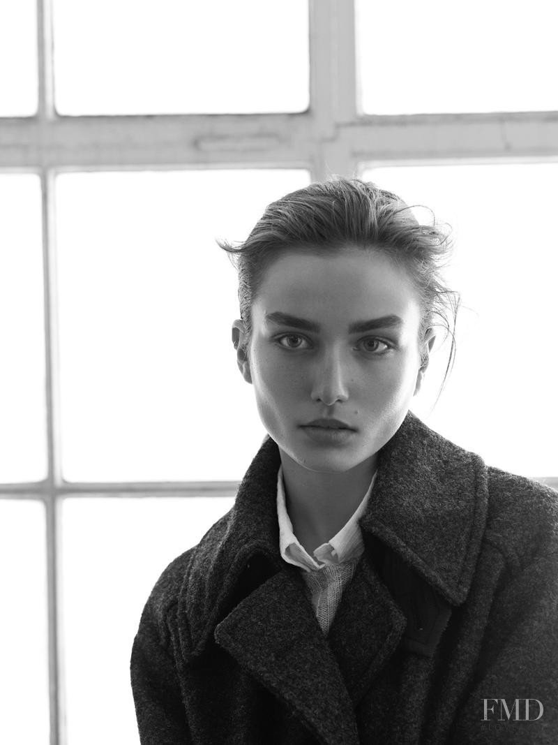 Andreea Diaconu featured in  the Isabel Marant Ã‰toile  lookbook for Autumn/Winter 2013