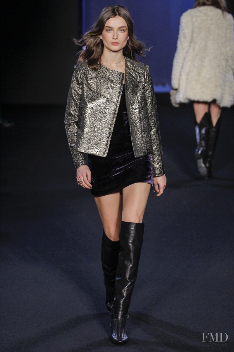 Andreea Diaconu featured in  the Zadig & Voltaire fashion show for Autumn/Winter 2013