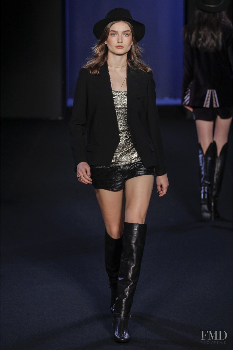 Andreea Diaconu featured in  the Zadig & Voltaire fashion show for Autumn/Winter 2013