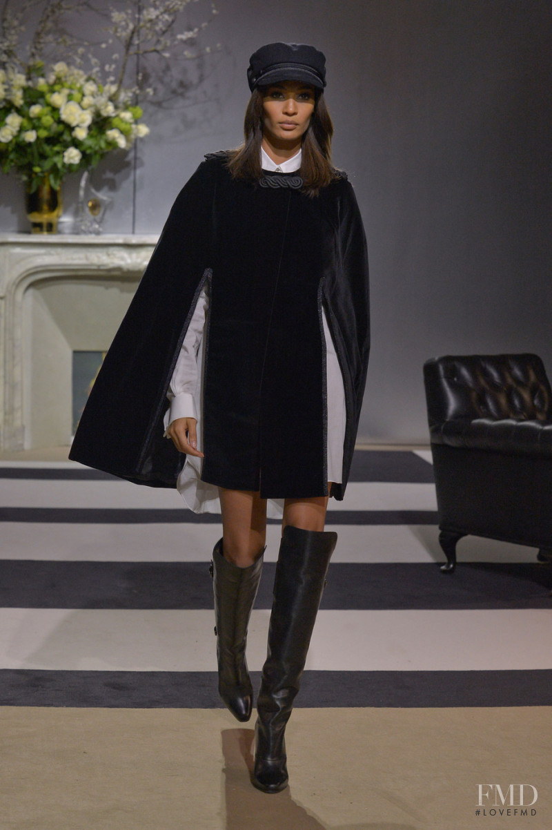 Joan Smalls featured in  the H&M fashion show for Autumn/Winter 2013