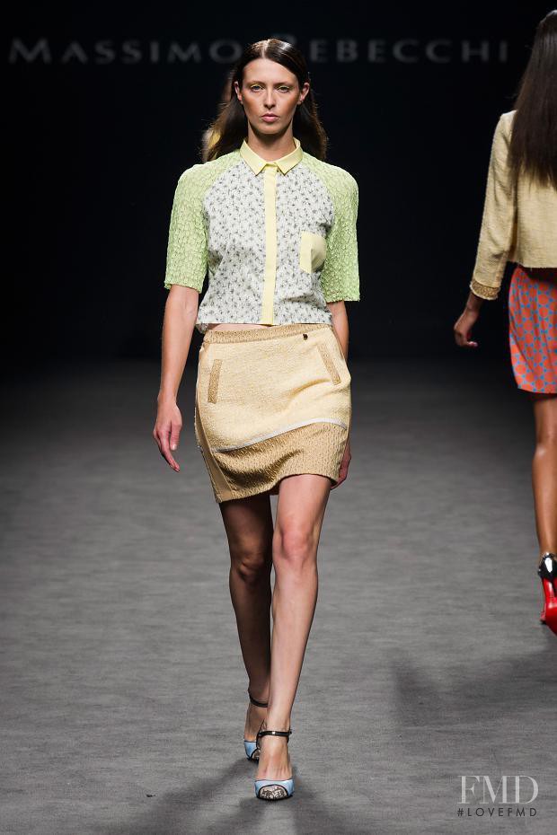 Massimo Rebecchi fashion show for Spring/Summer 2014