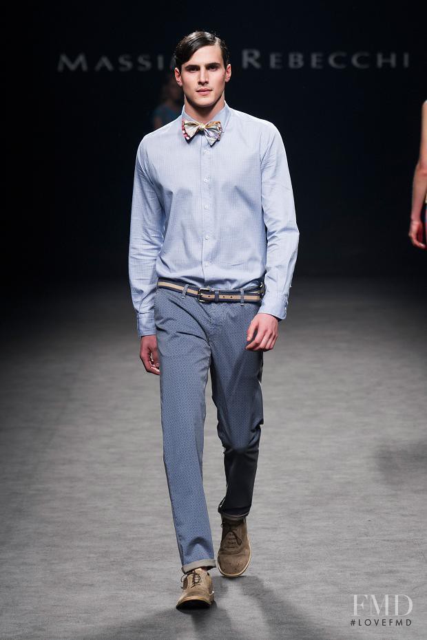 Massimo Rebecchi fashion show for Spring/Summer 2014