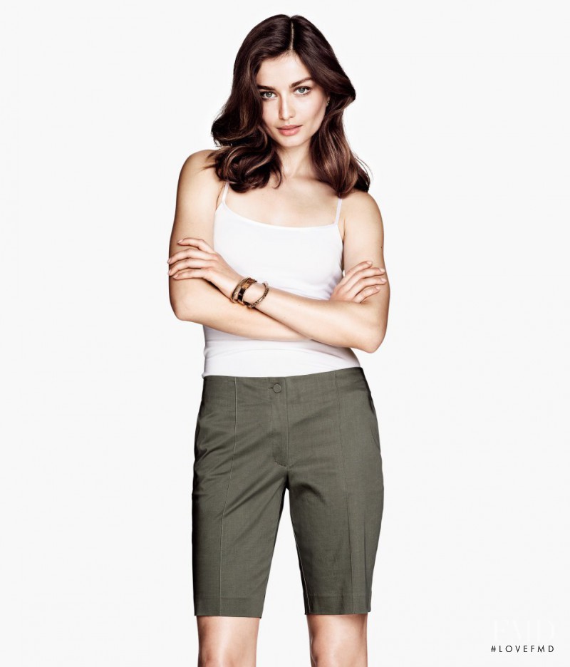 Andreea Diaconu featured in  the H&M catalogue for Summer 2013