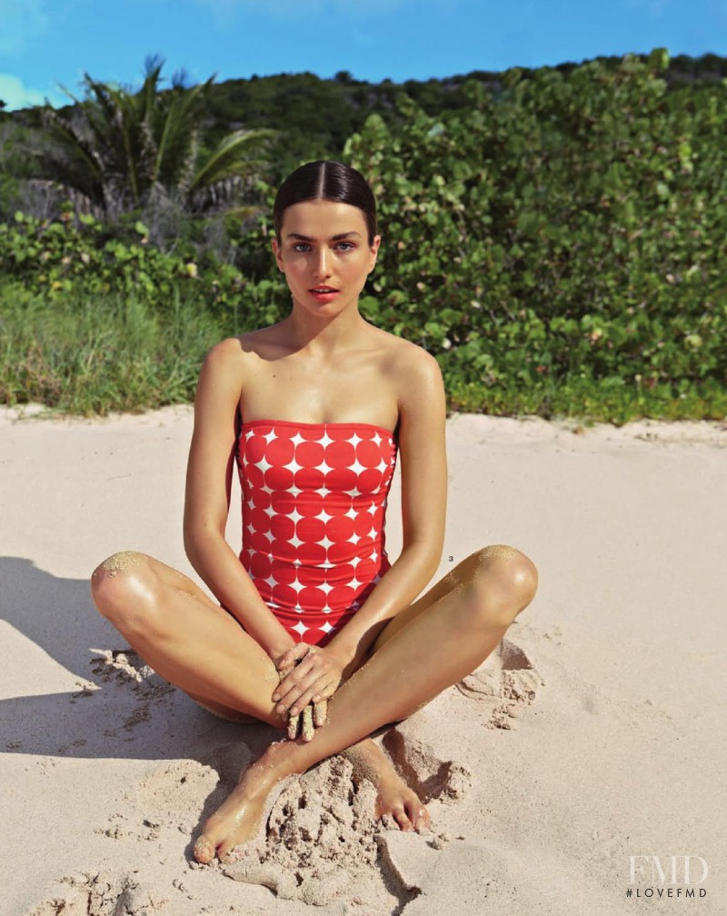 Andreea Diaconu featured in  the J.Crew lookbook for Summer 2013