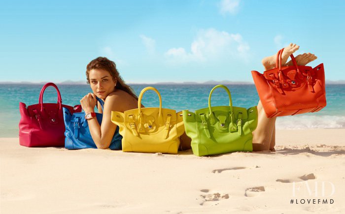 Andreea Diaconu featured in  the Ralph Lauren advertisement for Spring/Summer 2013