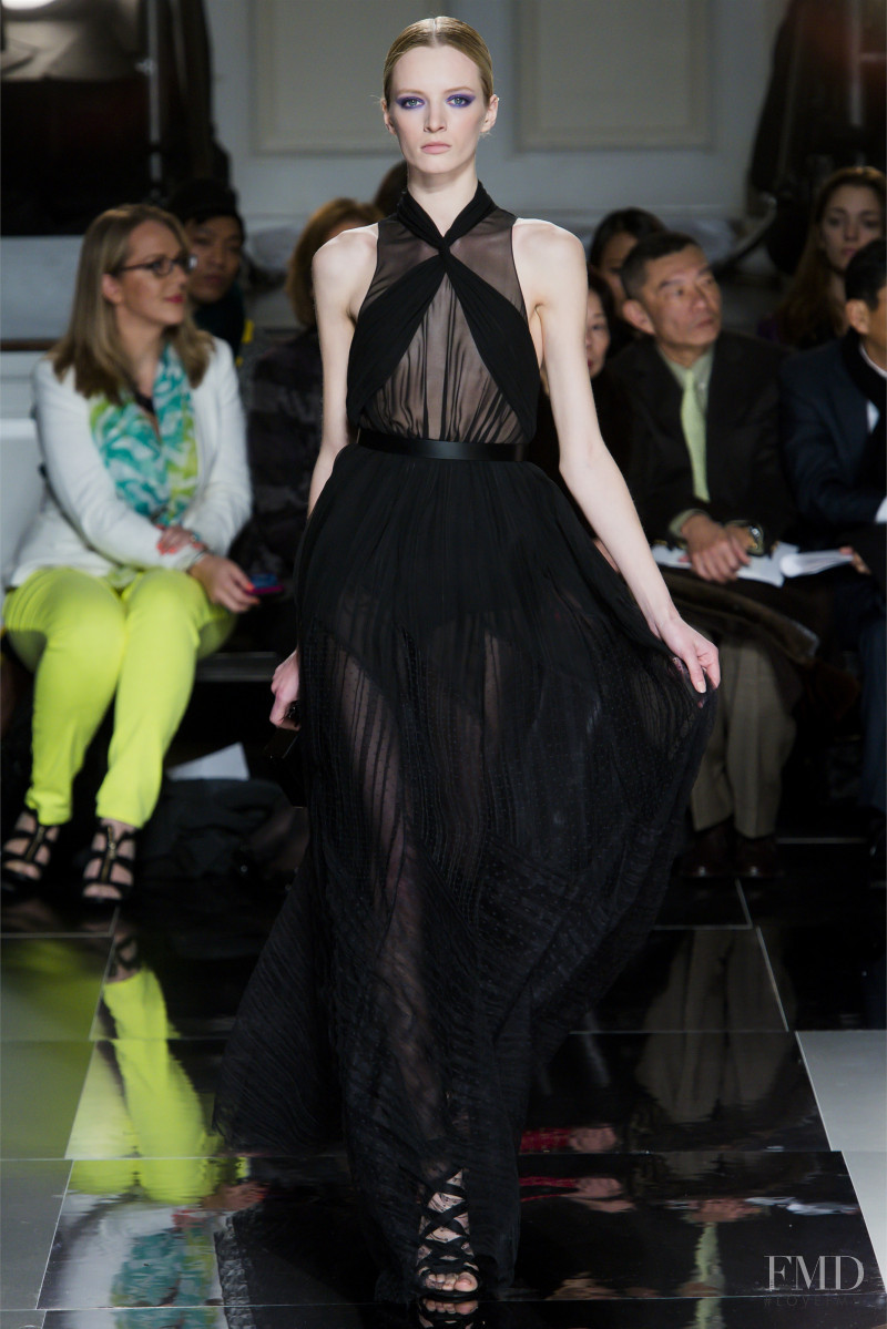 Daria Strokous featured in  the Jason Wu fashion show for Autumn/Winter 2013