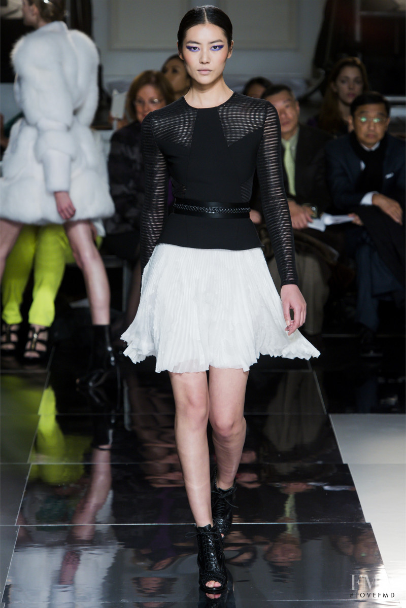 Liu Wen featured in  the Jason Wu fashion show for Autumn/Winter 2013