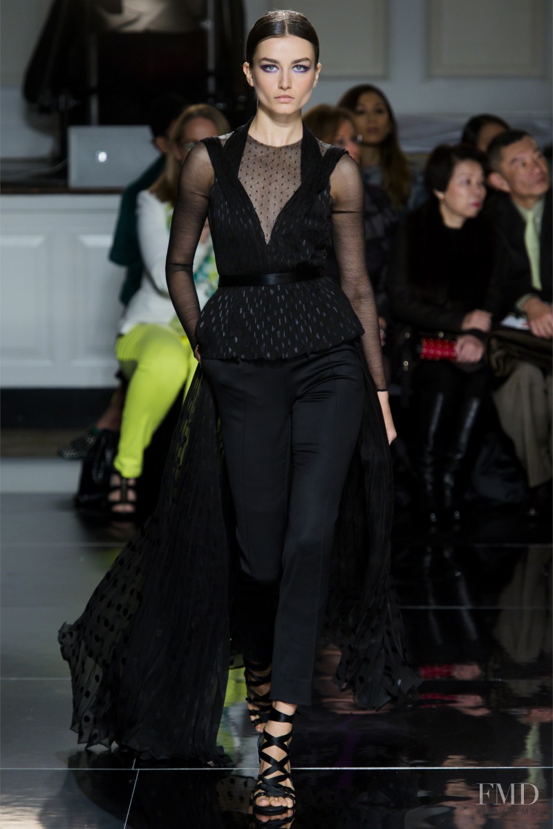 Andreea Diaconu featured in  the Jason Wu fashion show for Autumn/Winter 2013