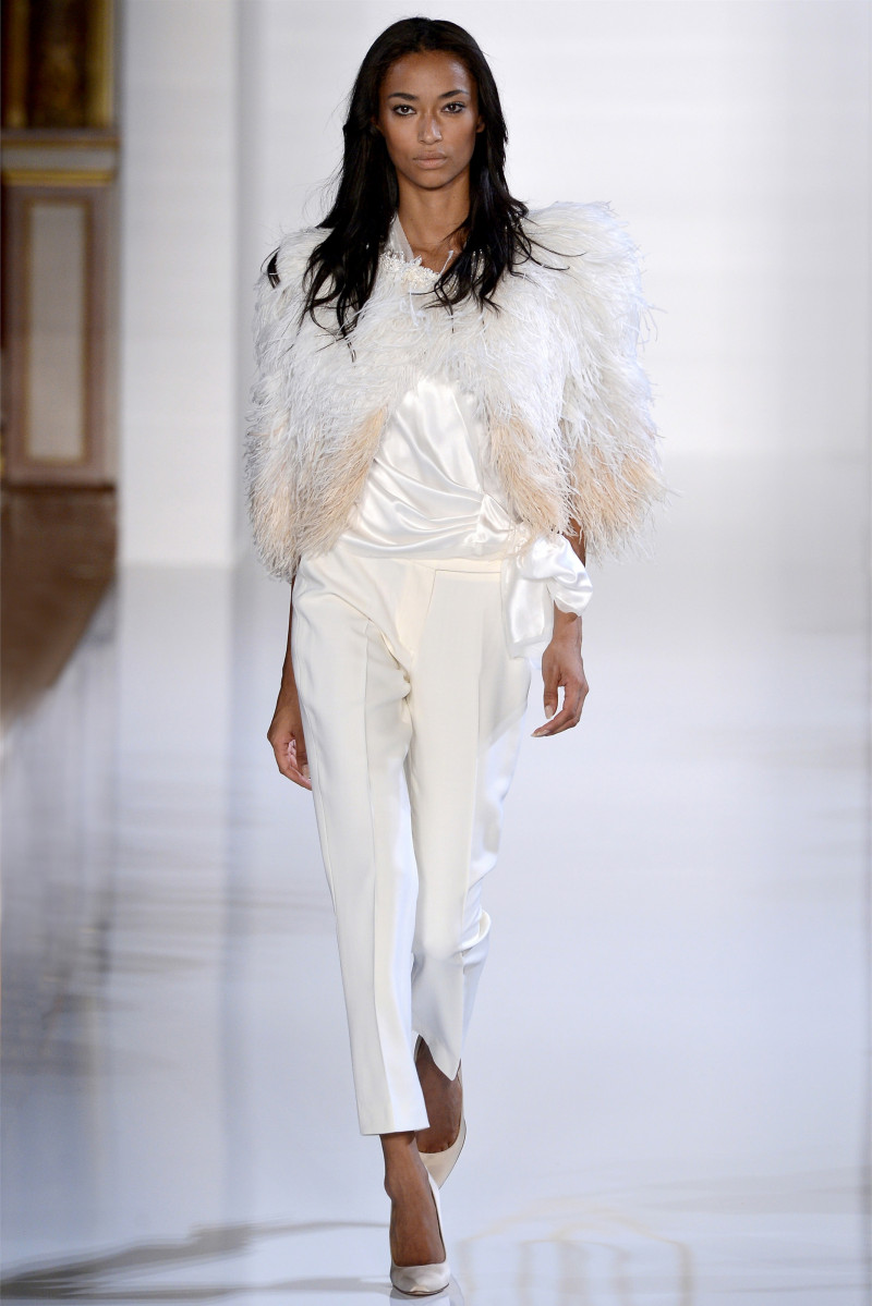 Anais Mali featured in  the Valentin Yudashkin fashion show for Spring/Summer 2013