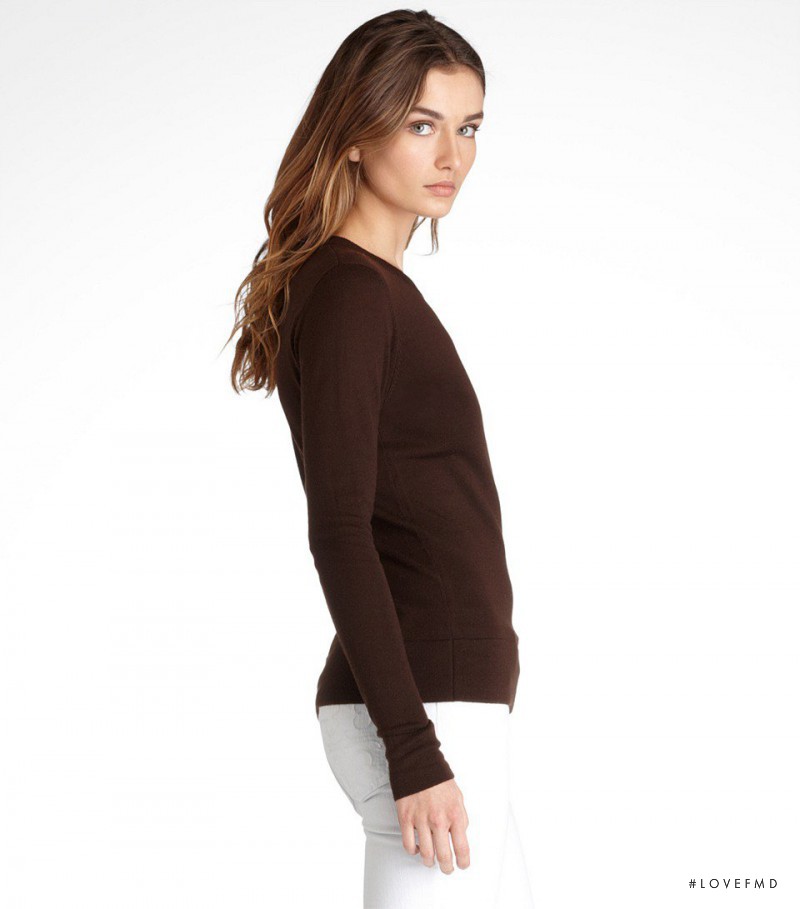 Andreea Diaconu featured in  the Tory Burch lookbook for Autumn/Winter 2012