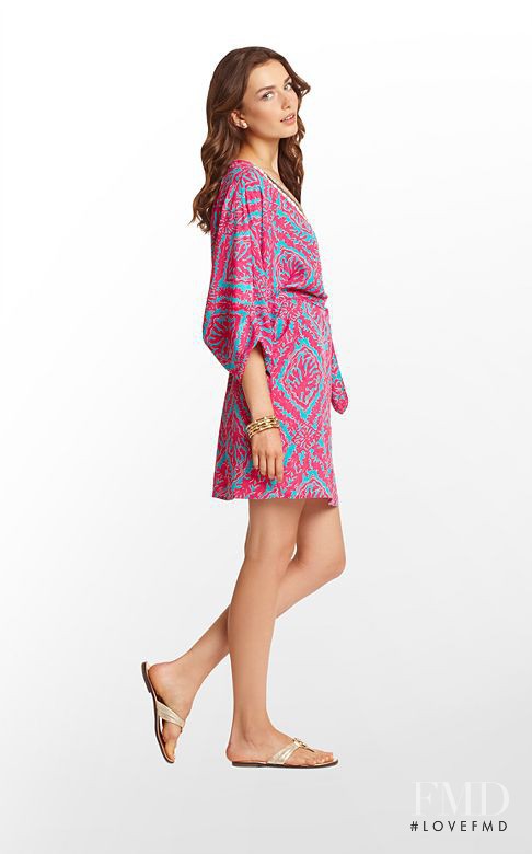 Andreea Diaconu featured in  the Lilly Pulitzer lookbook for Spring/Summer 2012