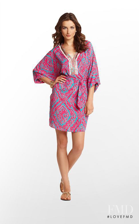 Andreea Diaconu featured in  the Lilly Pulitzer lookbook for Spring/Summer 2012