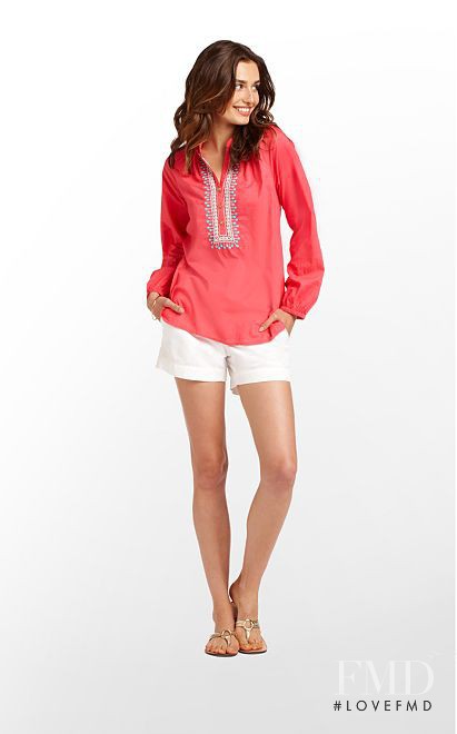 Andreea Diaconu featured in  the Lilly Pulitzer lookbook for Spring/Summer 2012