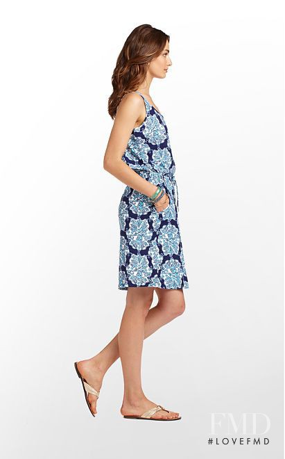 Andreea Diaconu featured in  the Lilly Pulitzer lookbook for Spring/Summer 2012