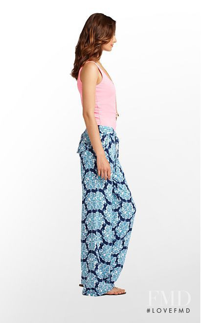 Andreea Diaconu featured in  the Lilly Pulitzer lookbook for Spring/Summer 2012