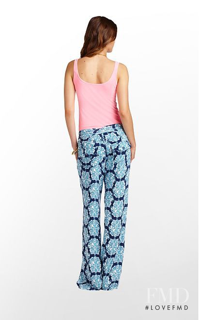 Andreea Diaconu featured in  the Lilly Pulitzer lookbook for Spring/Summer 2012