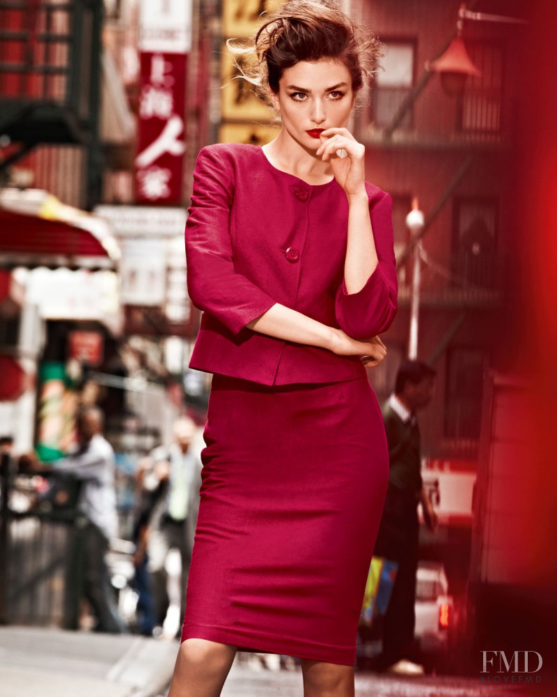 Andreea Diaconu featured in  the Neiman Marcus catalogue for Holiday 2012