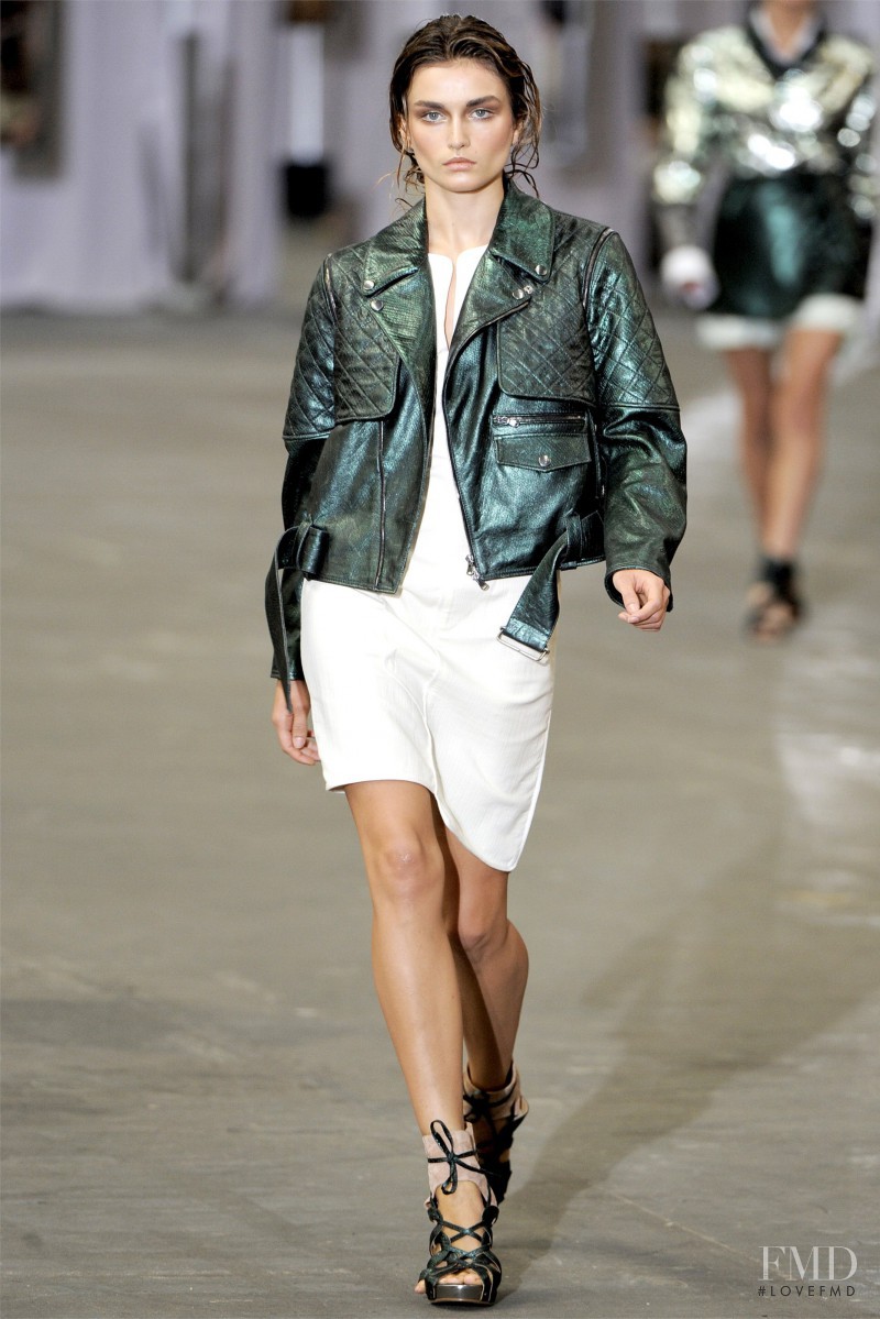 Andreea Diaconu featured in  the Diesel Black Gold fashion show for Spring/Summer 2012