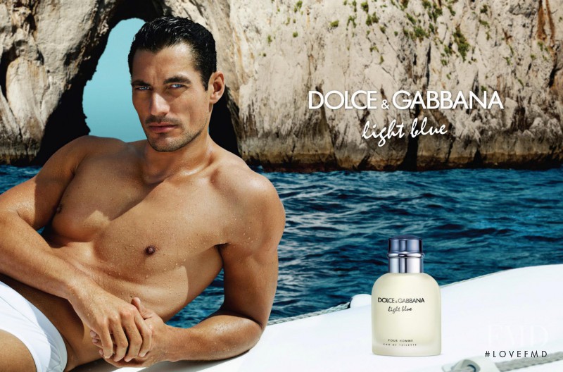 David Gandy featured in  the Dolce & Gabbana Fragrance advertisement for Spring/Summer 2013