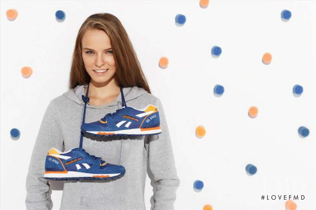 Zuzanna Kolodziejczyk featured in  the Reebok advertisement for Autumn/Winter 2013