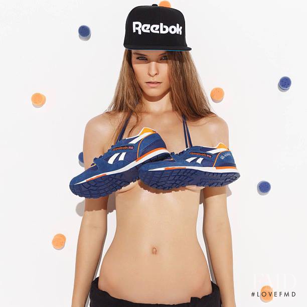 Zuzanna Kolodziejczyk featured in  the Reebok advertisement for Autumn/Winter 2013