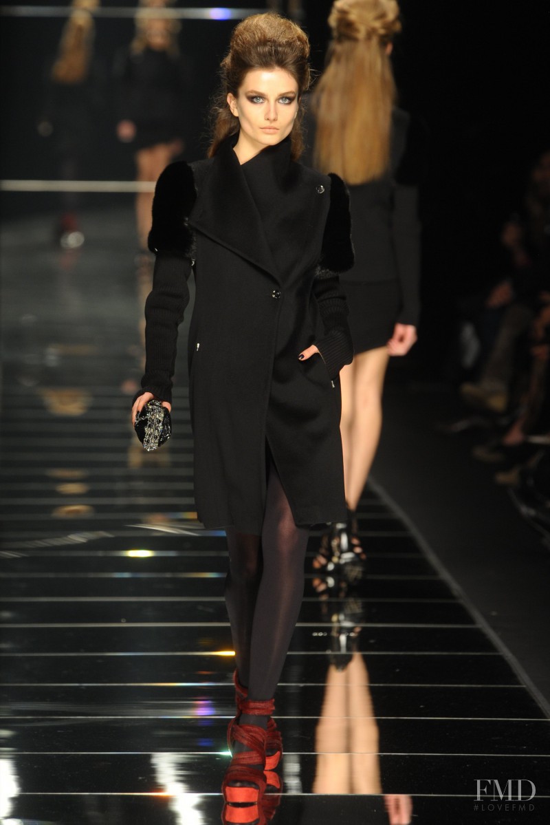 Andreea Diaconu featured in  the John Richmond fashion show for Autumn/Winter 2011