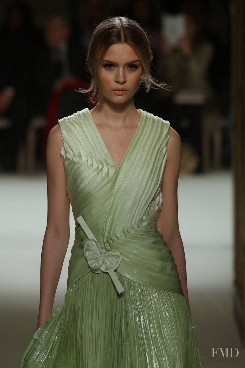 Josephine Skriver featured in  the Georges Hobeika fashion show for Spring/Summer 2012